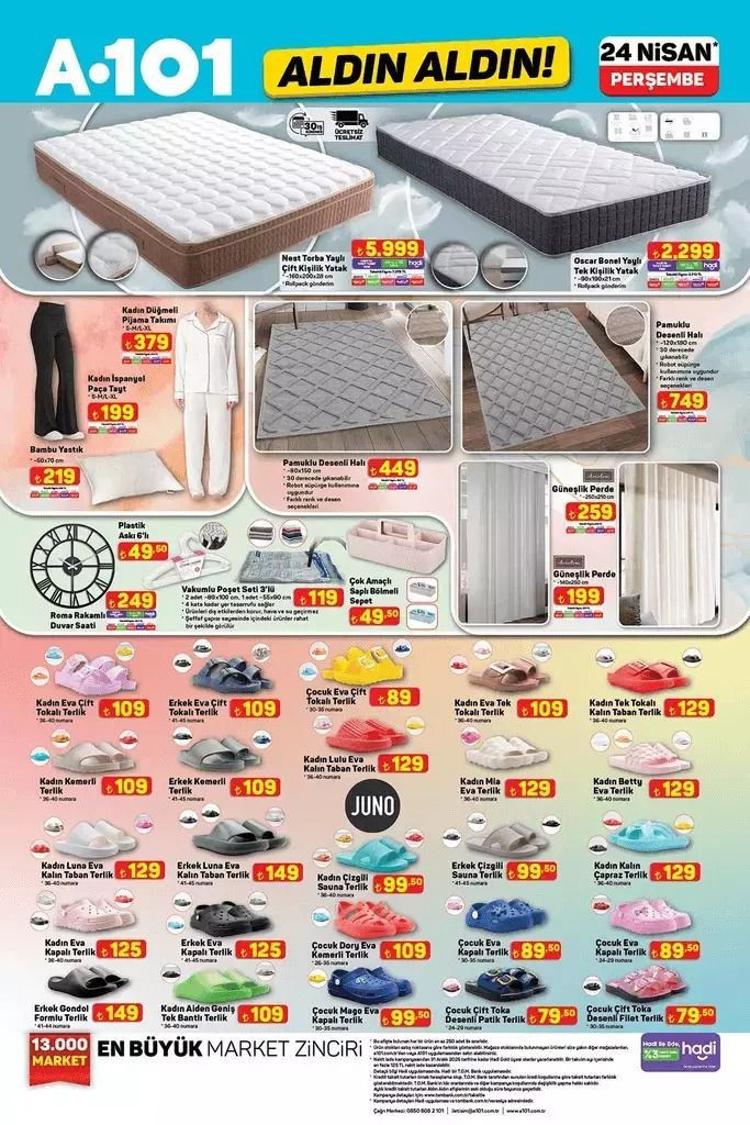 A101 24 NİSAN 2025 ALDIN ALDIN KATALOĞU: A101'e elektrikli araç geliyor! - Resim: 8