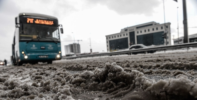 İstanbul'dan kar manzaraları - Resim: 1