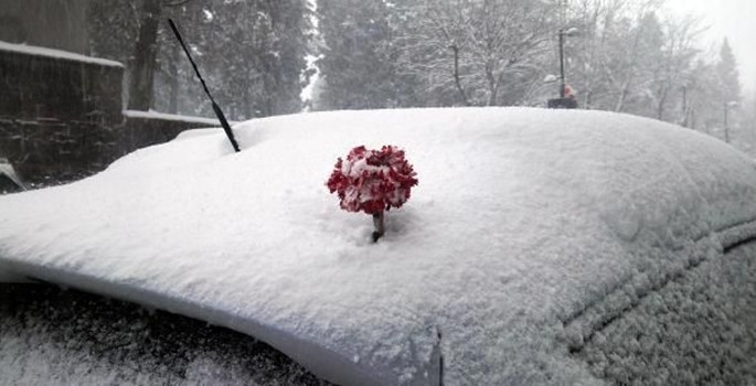 İstanbul'dan kar manzaraları - Resim: 12