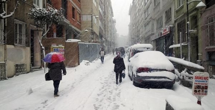 İstanbul'dan kar manzaraları - Resim: 13