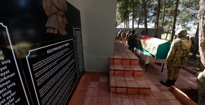Süleyman Şah emanetleri için özel tören - Resim: 4