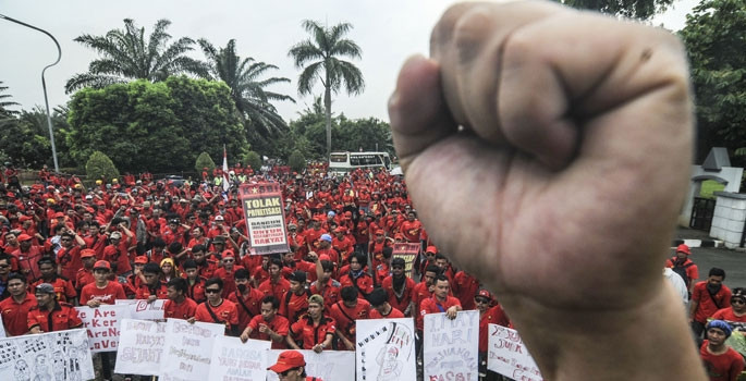 Dünyadan 1 Mayıs görüntüleri - Resim: 1