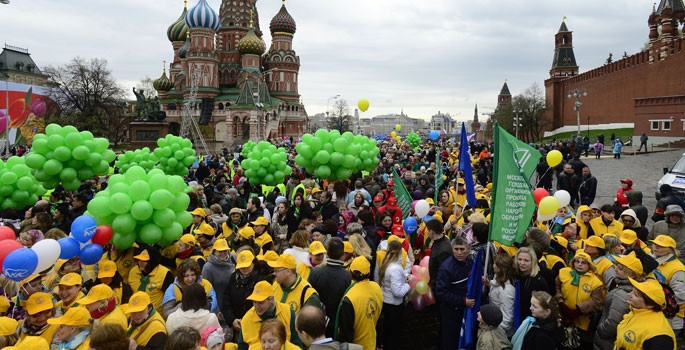 Dünyadan 1 Mayıs görüntüleri - Resim: 4