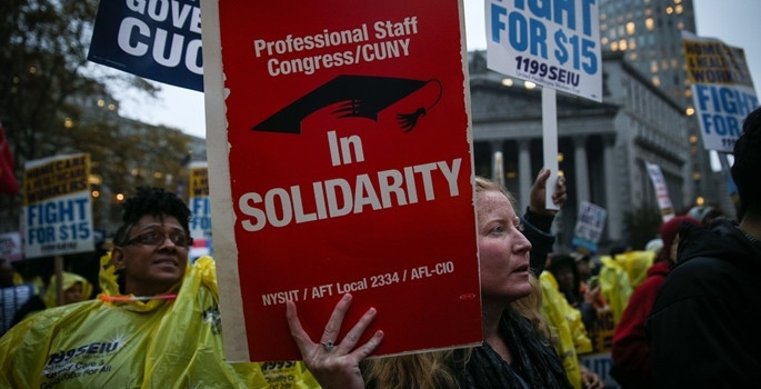 ABD'de asgari ücret için binler yürüdü - Resim: 6