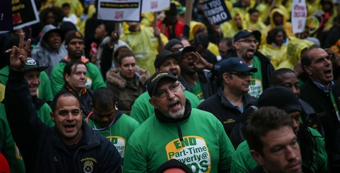 ABD'de asgari ücret için binler yürüdü - Resim: 7