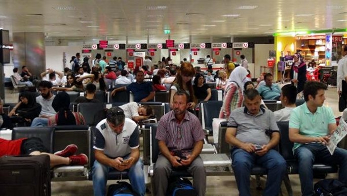 Atatürk Havalimanı'nda tatil yoğunluğu - Resim: 4