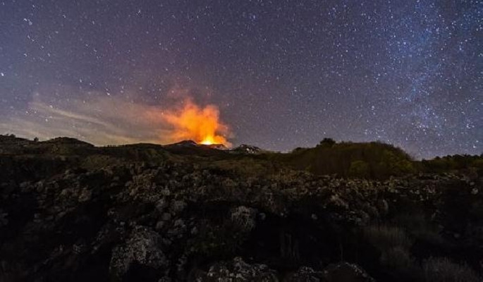 Etna yeniden uyandı - Resim: 1