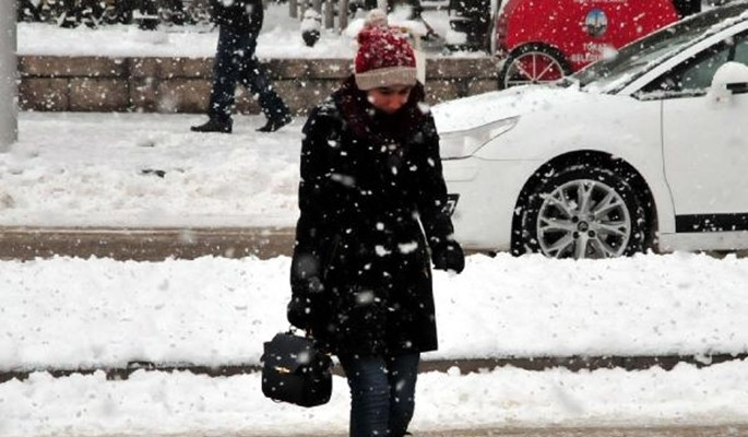 'En şiddetli' kar yağışı başladı - Resim: 10