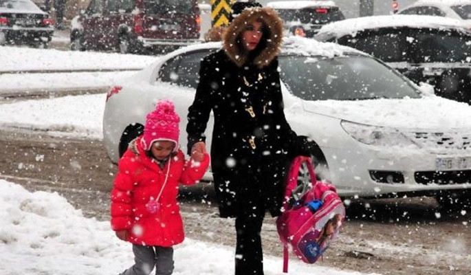 'En şiddetli' kar yağışı başladı - Resim: 11