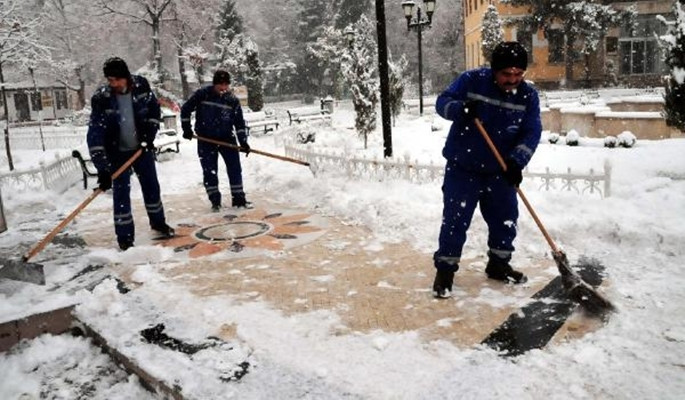 'En şiddetli' kar yağışı başladı - Resim: 12