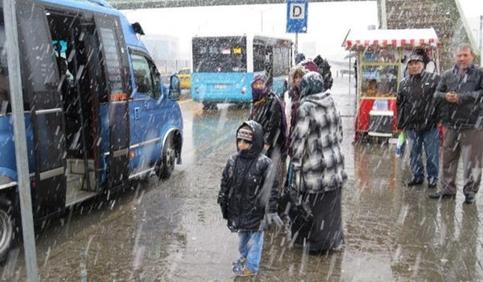 'En şiddetli' kar yağışı başladı - Resim: 2