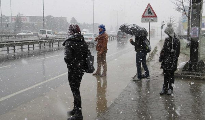 'En şiddetli' kar yağışı başladı - Resim: 4