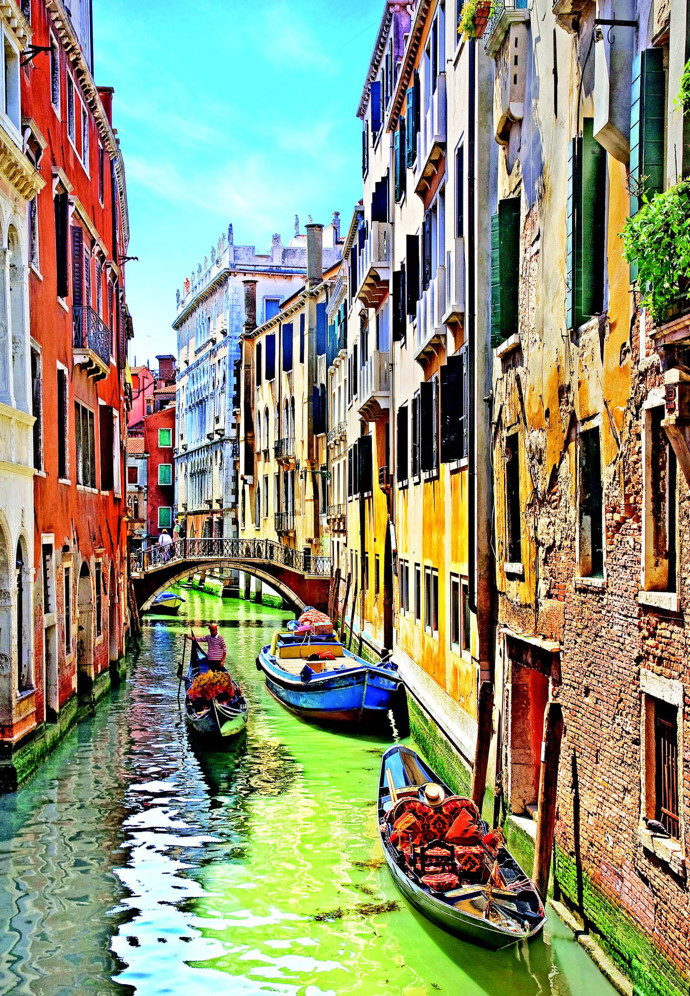 Bataklıktan imparatorluğa dönüşen şehir: Venedik - Resim : 1