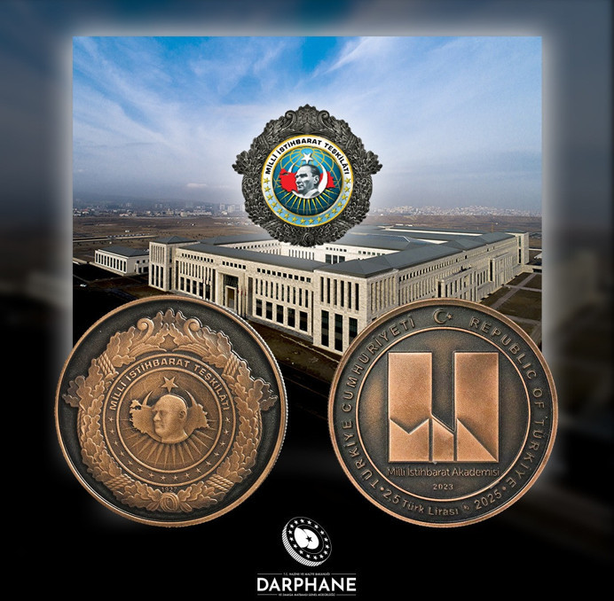 Darphane’den sınırlı sayıda MİT hatıra parası! Bir günde tükendi... - Resim : 1