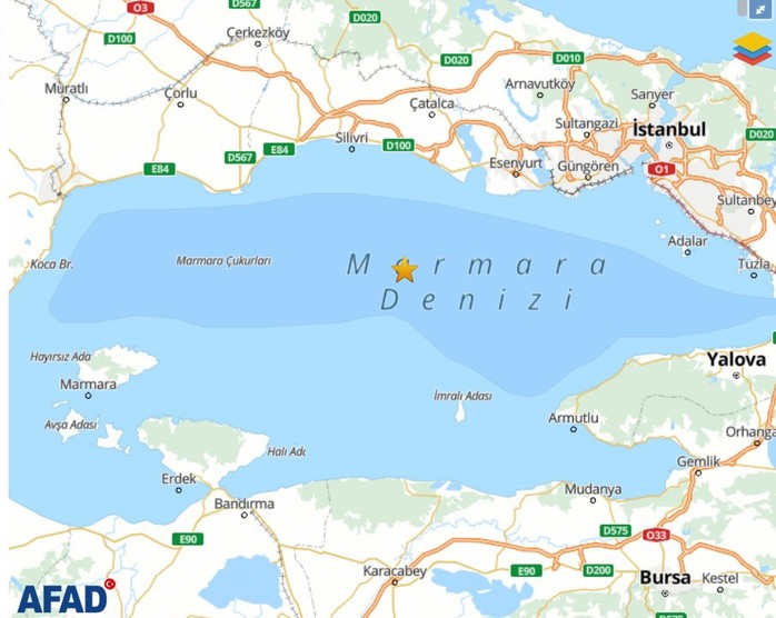 Son dakika: İstanbul'da korkutan deprem - Resim : 1
