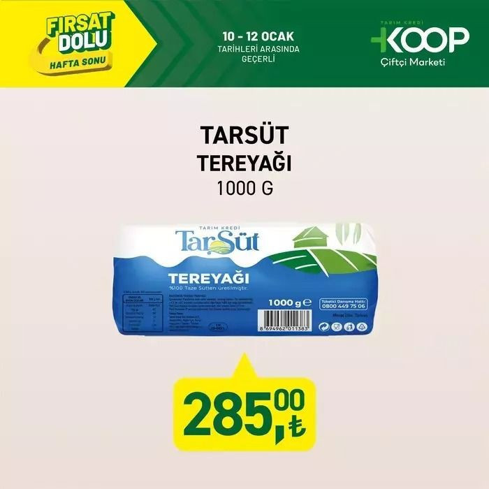 TARIM KREDİ KOOPERATİFİ HAFTA SONU İNDİRİM KATALOĞU: 11-13 Ocak tarihinde hangi ürünler indirimli? - Resim: 5