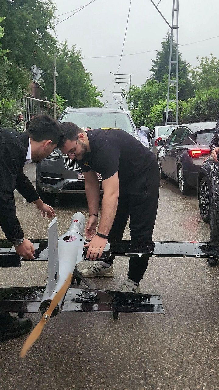 Düğün konvoyunun önü bu kez İnsansız Hava Aracı ile kesildi! - Resim: 5