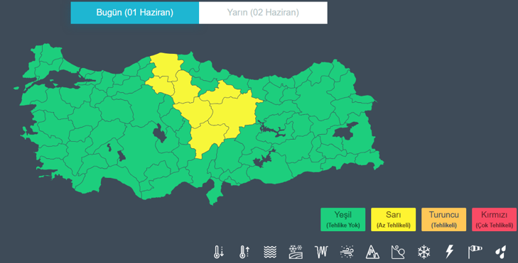Meteoroloji açıkladı! Gök gürültülü sağanak yağış bekleniyor: 7 il için sarı kodlu uyarı! - Resim : 2