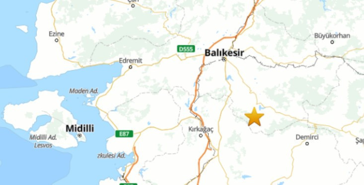 Son dakika! Balıkesir'de 4.1 büyüklüğünde artçı deprem - Resim : 1