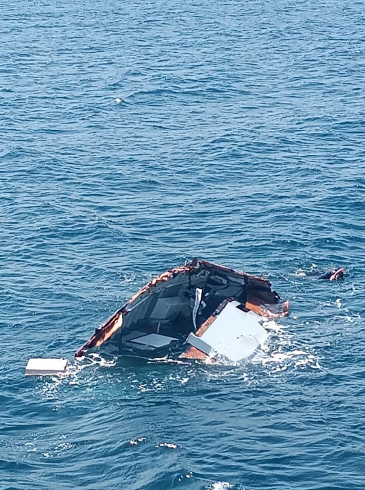 Marmara denizinde kaybolan iş adamı Halit Yukay'ın parçalanmış yatı sualtından görüntülendi - Resim : 1