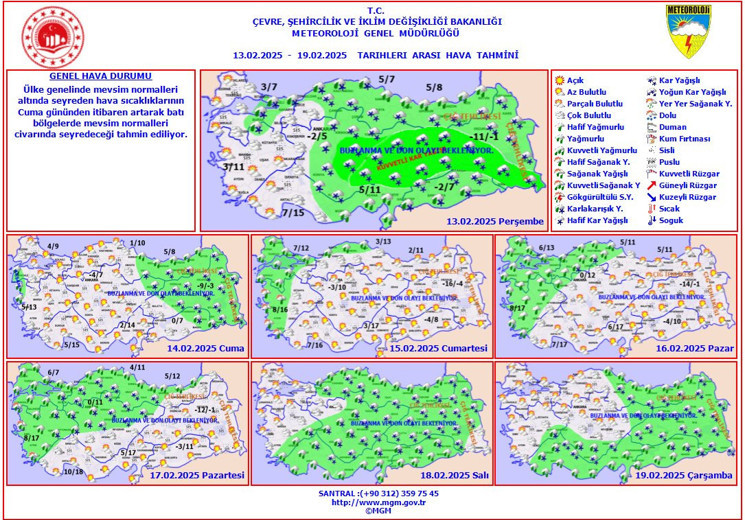 Bir yanda sıcaklıklar artıyor, bir yanda sarı kodlu kar uyarısı! Bugün hava nasıl olacak? - Resim : 1