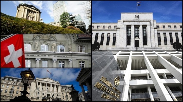 Merkez bankaları yılın ilk yarısında parasal gevşemeyi hızlandırdı: Fed faizi sabit tuttu