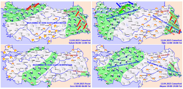 Meteoroloji uyardı: Yurt genelinde yağış alarmı! Kuvvetli yağış ve fırtına etkili olacak - Resim : 1