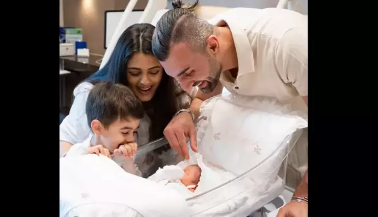 Eski Fenerbahçeli Serdar Dursun bayıldı! Eşi o anları sosyal medyada paylaştı - Resim : 1