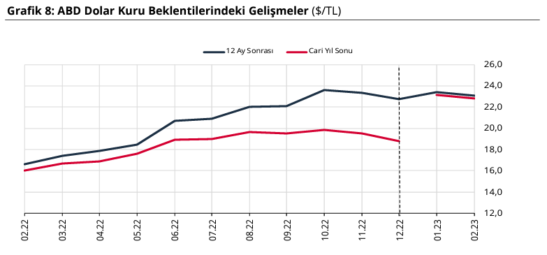 Merkez Bankası piyasa katılımcıları anketini yayımladı: İşte enflasyon ve dolar/TL kuru beklentisi - Resim : 2