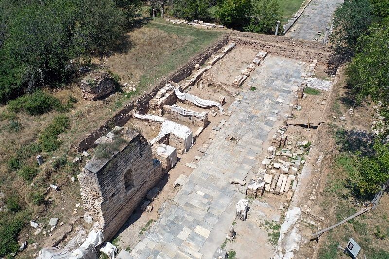 Afrodisias antik kentinde beylikler dönemine ait pazarın izleri bulundu - Resim: 3