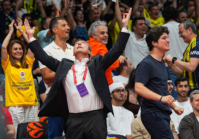 EuroLeague'de Fenerbahçe Beko rakibi Monaco'yu yenerek Avrupa şampiyonu oldu - Resim : 5