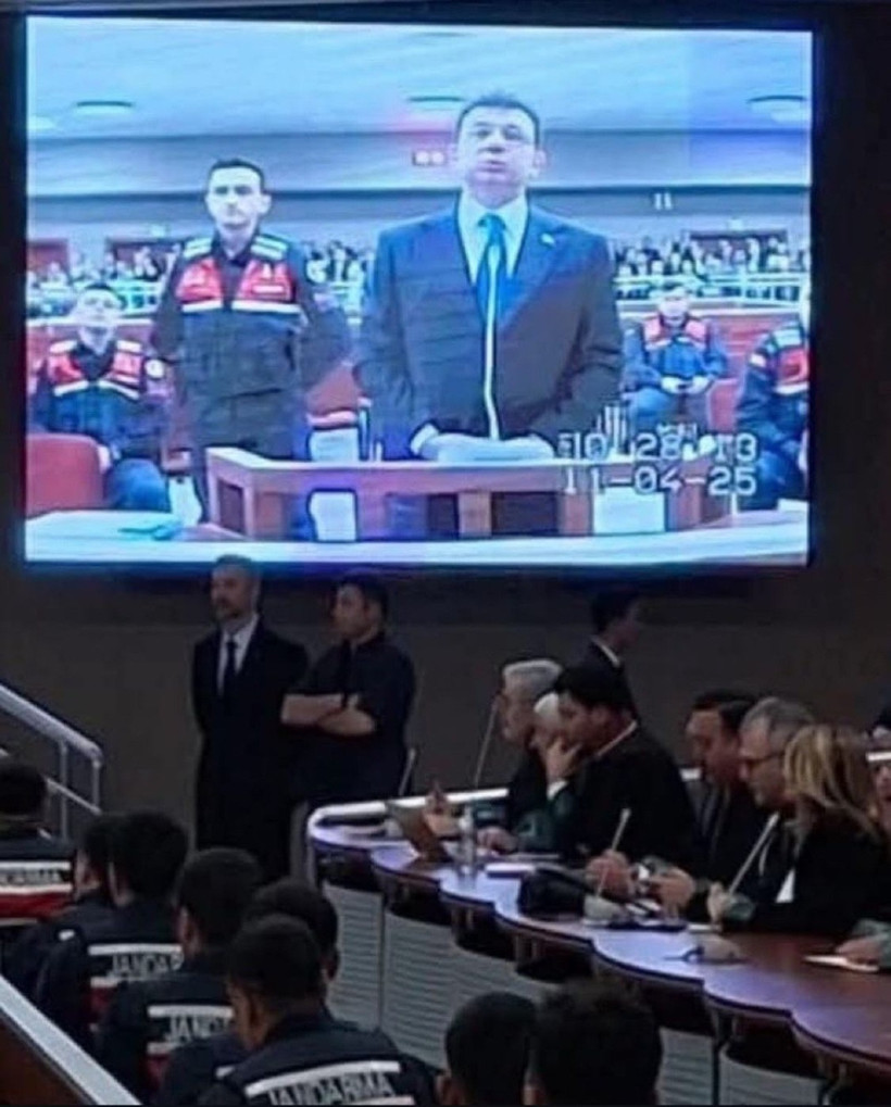 İBB Başkanı Ekrem İmamoğlu tutuklanmasının ardından ilk kez görüntülendi - Resim : 1