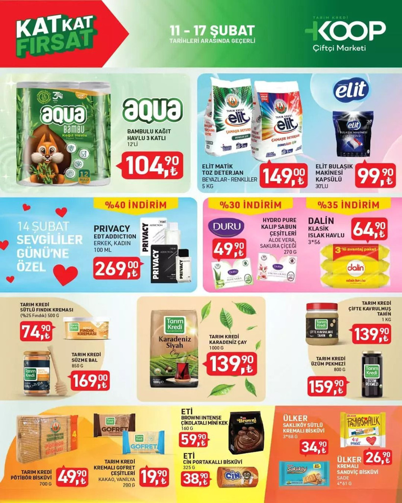 TARIM KREDİ KOOPERATİFİ İNDİRİM KATALOĞU: 11-17 Şubat 2025 tarihlerinde hangi ürünler indirimli? - Resim: 1