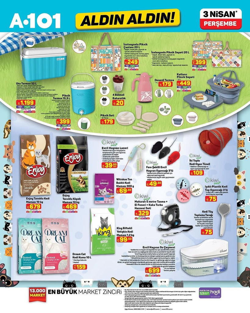 A101 3 NİSAN 2025 ALDIN ALDIN KATALOĞU: A101'e elektrikli moped geliyor! - Resim: 6