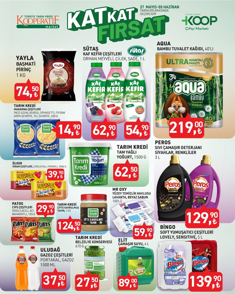 TARIM KREDİ KOOPERATİF 27 MAYIS-5 HAZİRAN 2025 KATALOĞU: Çiftçi markette hangi ürünler indirime girdi? - Resim: 3