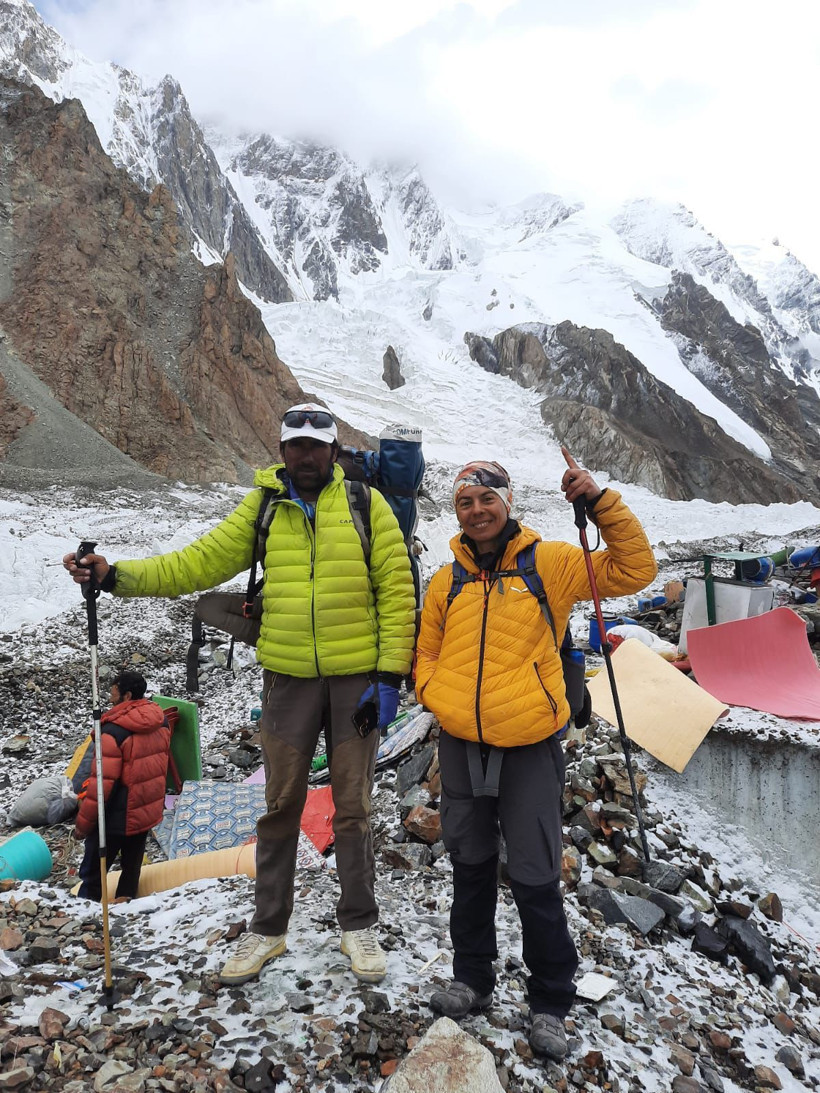 Türk dağcı Esin Handal'ın büyük başarısı! 4 kişiden 1'inin öldüğü o dağa tırmandı! - Resim: 4