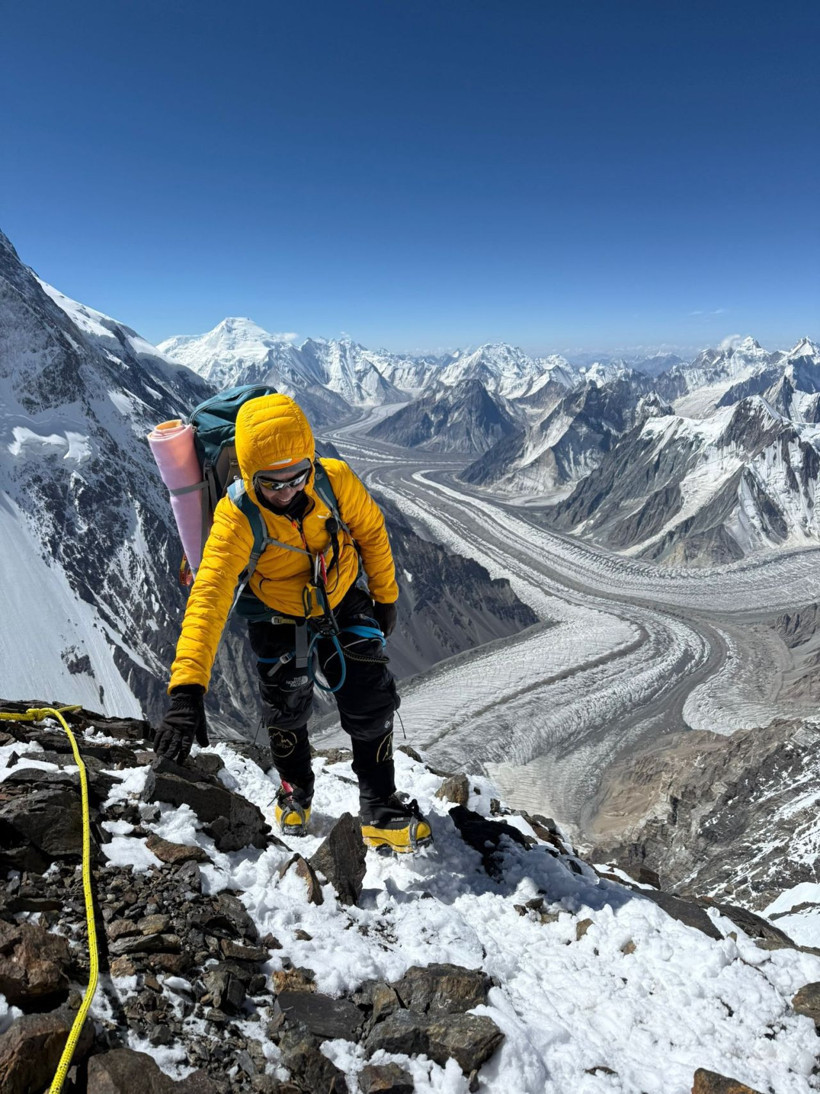 Türk dağcı Esin Handal'ın büyük başarısı! 4 kişiden 1'inin öldüğü o dağa tırmandı! - Resim: 6