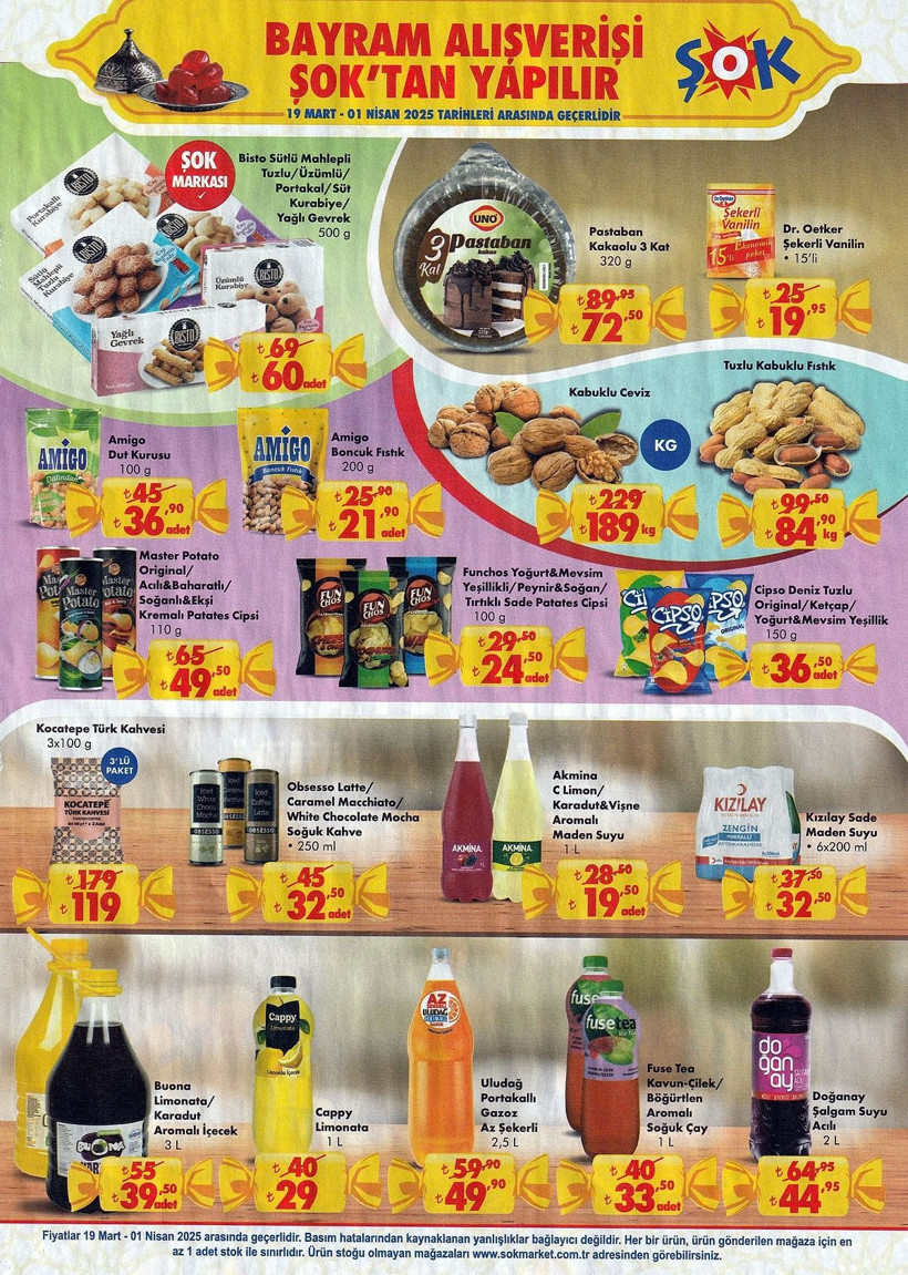 ŞOK 19 MART-1 NİSAN 2025 AKTÜEL KATALOĞU: ŞOK'a bayram çikolatası geliyor! - Resim: 5