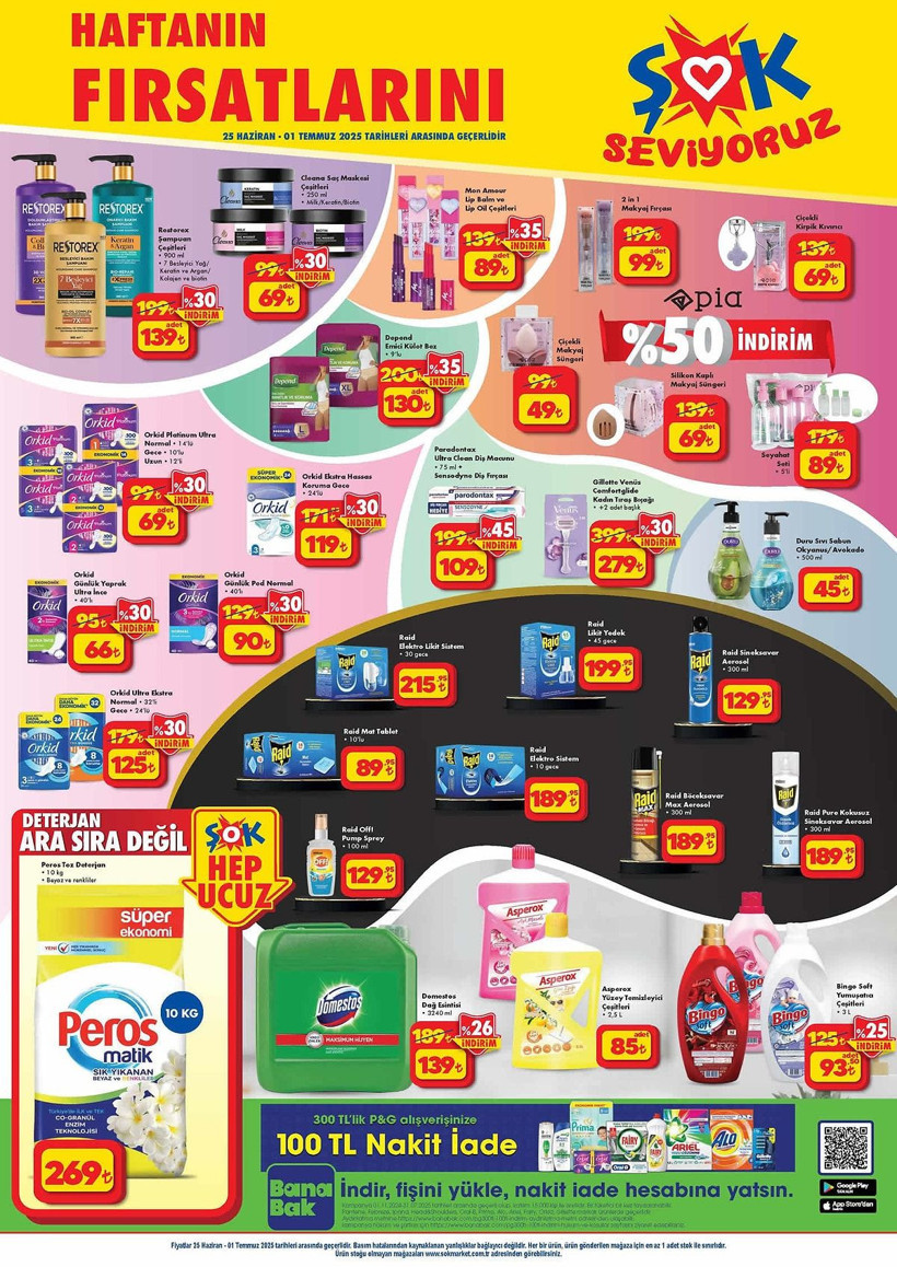 ŞOK 25 HAZİRAN - 1 TEMMUZ AKTÜEL KATALOĞU: ŞOK'a beyaz ankastre set geliyor! - Resim: 4