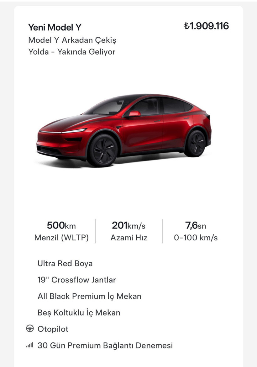 Tesla Model Y'nin en ucuz aracı satışa çıktı! İşte fiyatı ve özellikleri - Resim: 4