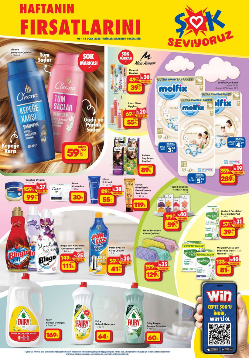 Şok Market 8- 14 Ocak 2025 indirimli ürünler kataloğu: Bu hafta hangi ürünler indirime giriyor? - Resim: 2