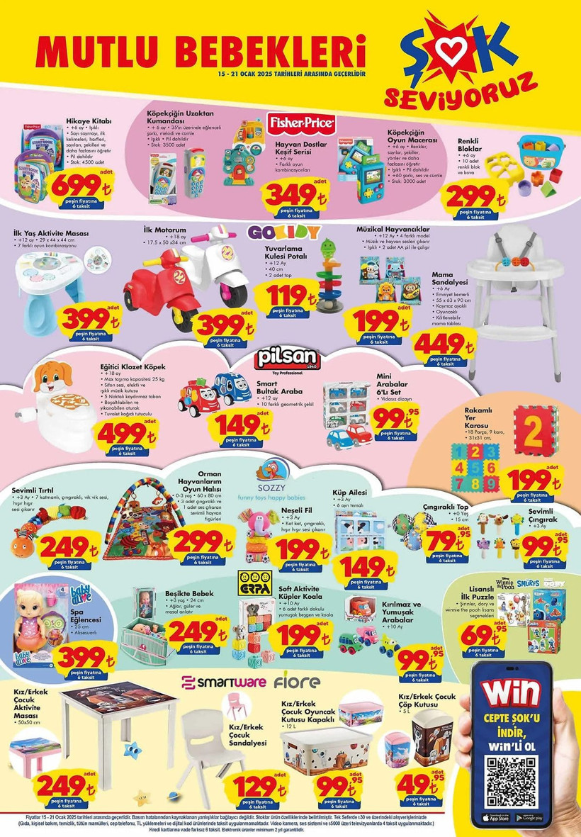 ŞOK MARKET 15-21 OCAK 2025 KATALOĞU YAYINLANDI! ŞOK'a bebek bakım ürünleri geliyor - Resim: 2