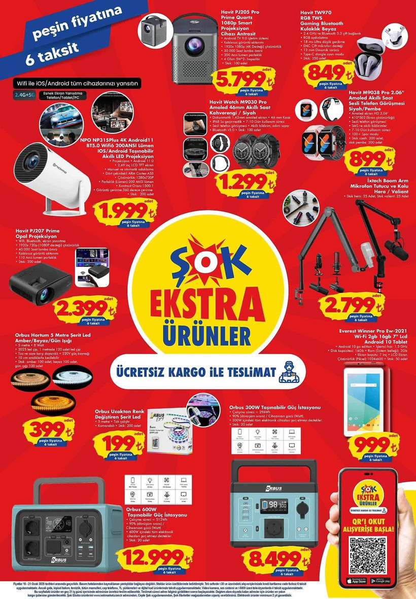 ŞOK MARKET 15-21 OCAK 2025 KATALOĞU YAYINLANDI! ŞOK'a bebek bakım ürünleri geliyor - Resim: 7