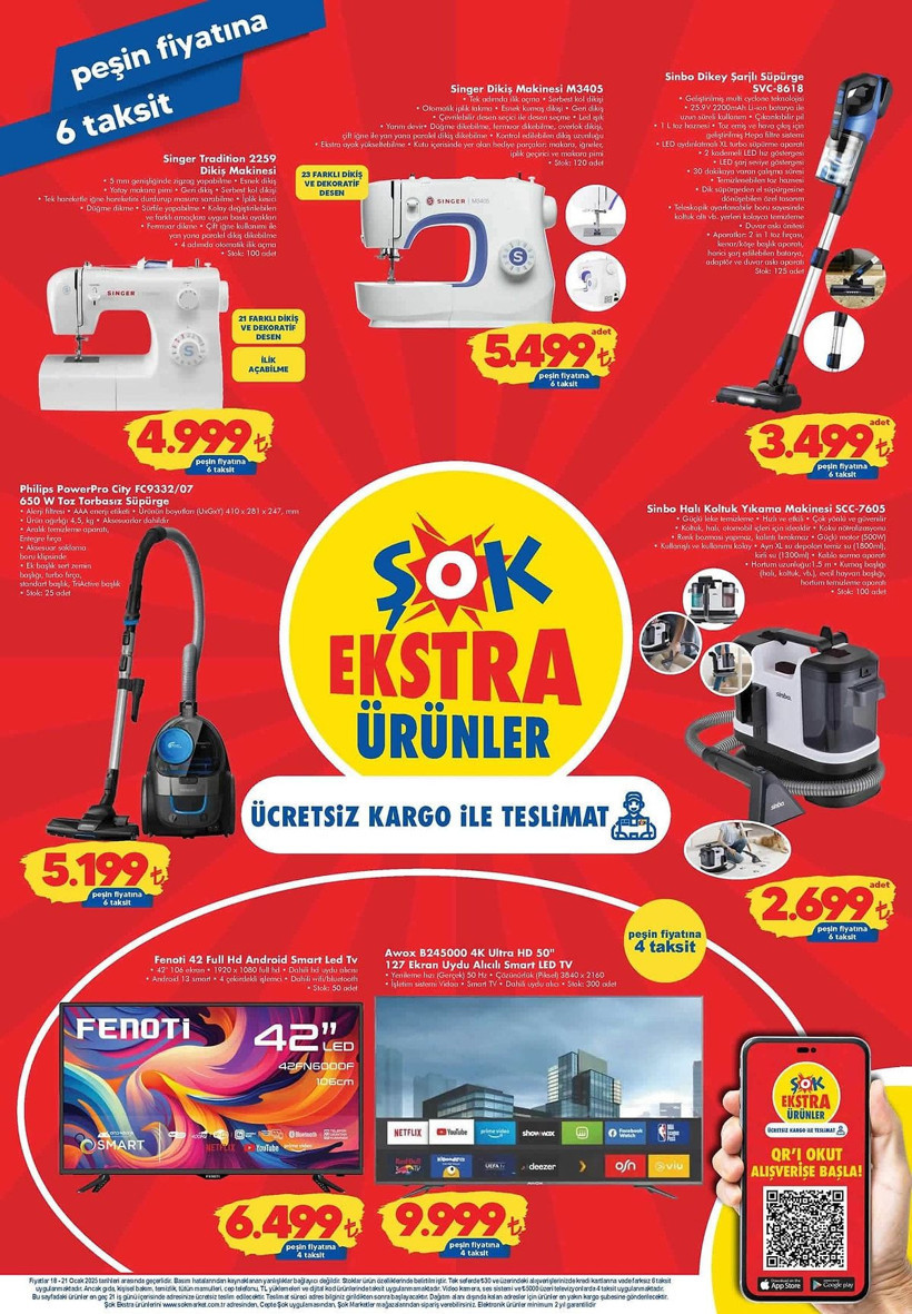 ŞOK MARKET 18-21 OCAK CUMARTESİ FIRSATLARI KATALOĞU: ŞOK'a hangi ürünler geliyor? - Resim: 3