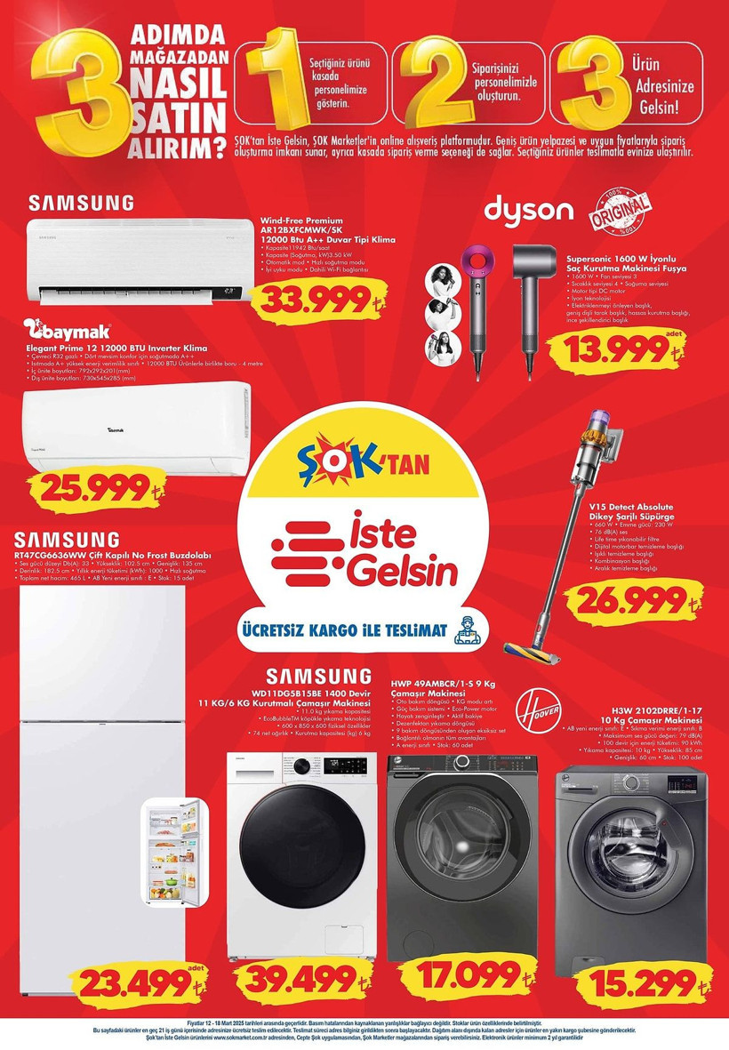 ŞOK 12-18 MART 2025 AKTÜEL KATALOĞU: ŞOK'a İyonlu Saç Kurutma Makinesi Geliyor! - Resim: 5