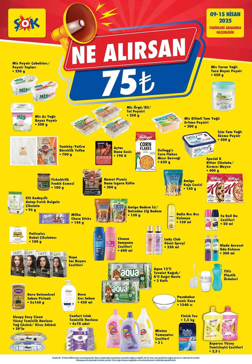 ŞOK 9-15 NİSAN 2025 AKTÜEL KATALOĞU: ŞOK'a bebek ürünleri geliyor! - Resim: 5