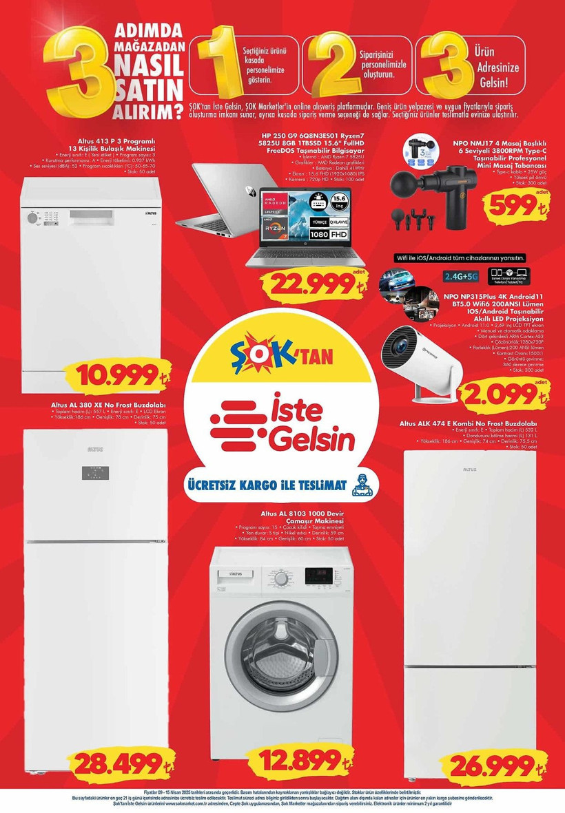 ŞOK 9-15 NİSAN 2025 AKTÜEL KATALOĞU: ŞOK'a bebek ürünleri geliyor! - Resim: 6