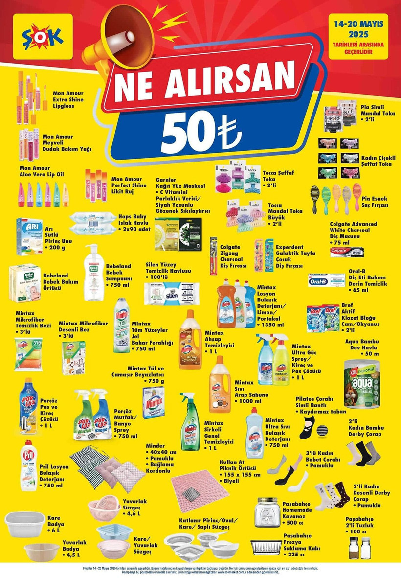 ŞOK 14-20 MAYIS 2025 AKTÜEL KATALOĞU: ŞOK'a valiz geliyor! - Resim: 7