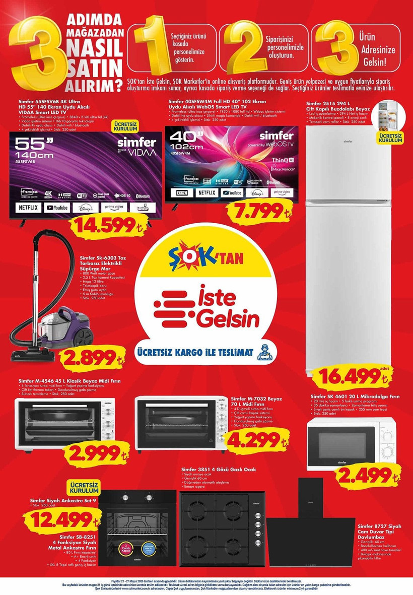 ŞOK 21 MAYIS-10 HAZİRAN 2025 AKTÜEL KATALOĞU: ŞOK'a et kıyma makinesi geliyor! - Resim: 10