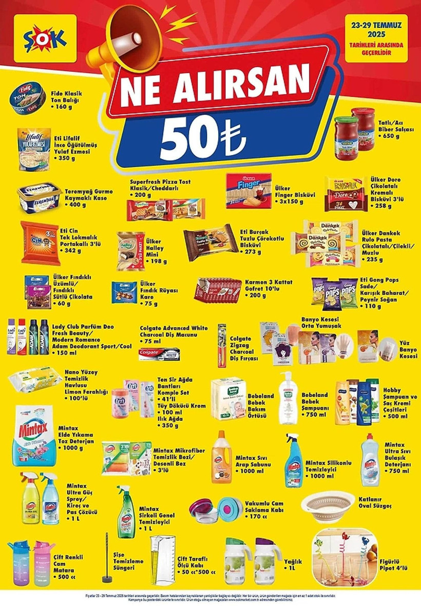 ŞOK 26-29 TEMMUZ 2025 AKTÜEL KATALOĞU: ŞOK'a mini print kamera geliyor! - Resim: 8